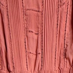 Maxi Dress Coral Pink Color Size 4